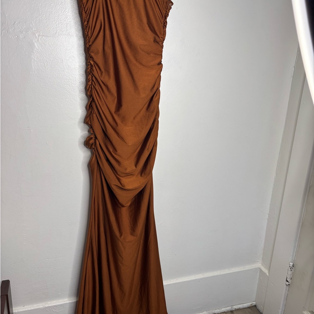 Windsor Brown Maxi Skirt - Picture 3 of 4